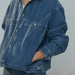 한섬 타임옴므 데님셋업 메인제품 팝니다