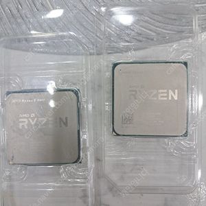 라이젠 2600 cpu 2개. 택포