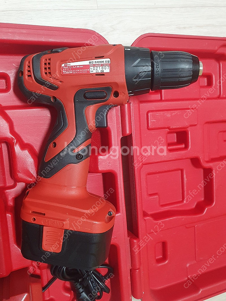 계양전동드릴 14.4 배터리 한개 충던기 포함 새제품 느낌이 강합니다--1
