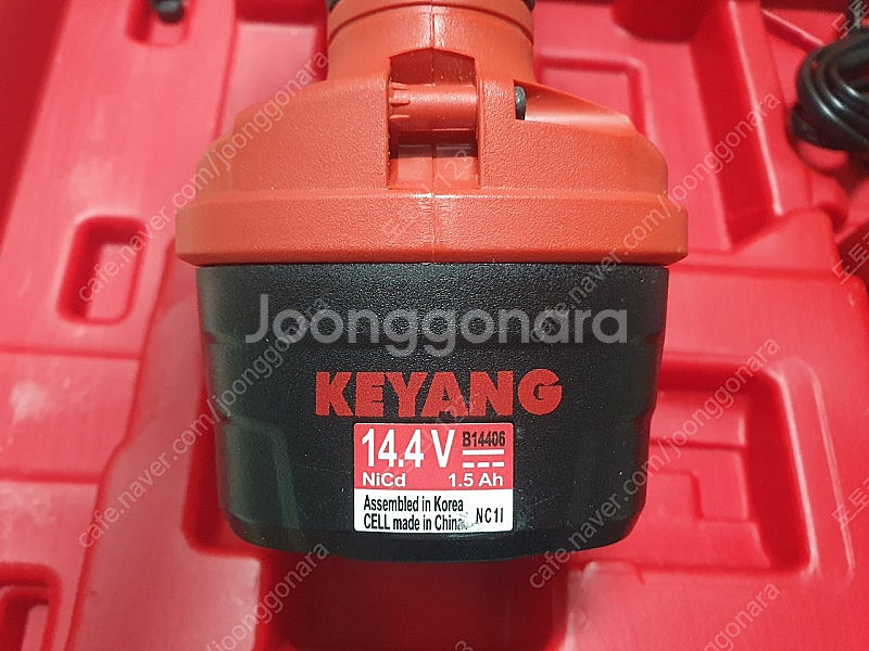 계양전동드릴 14.4 배터리 한개 충던기 포함 새제품 느낌이 강합니다--4