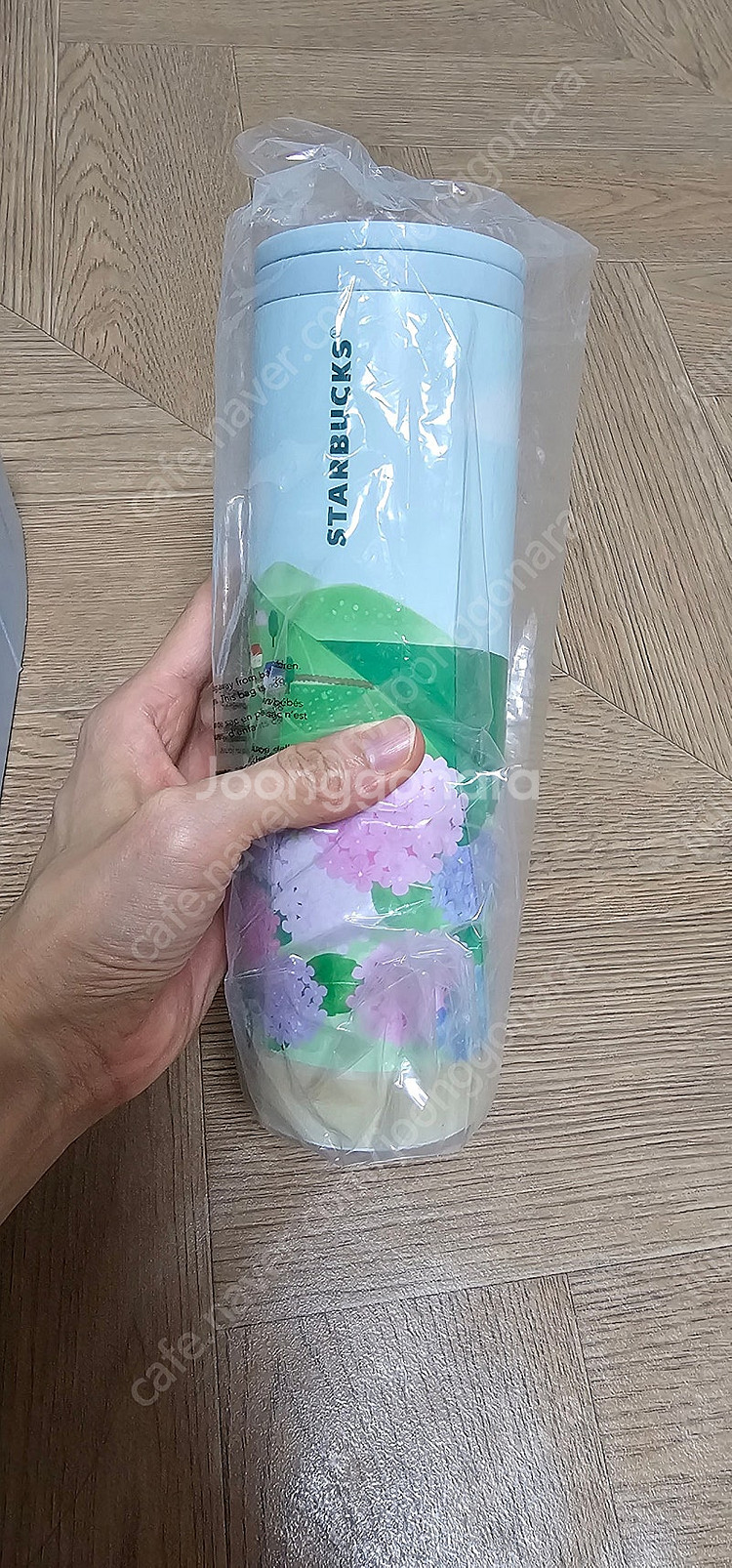 스타벅스 수국 텀블러 미사용 새상품 택포--2