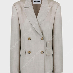 마이아이코 더블 브레스트 울 자켓 DOUBLE BREASTED WOOL JACKET S 판매합니다.새상품!