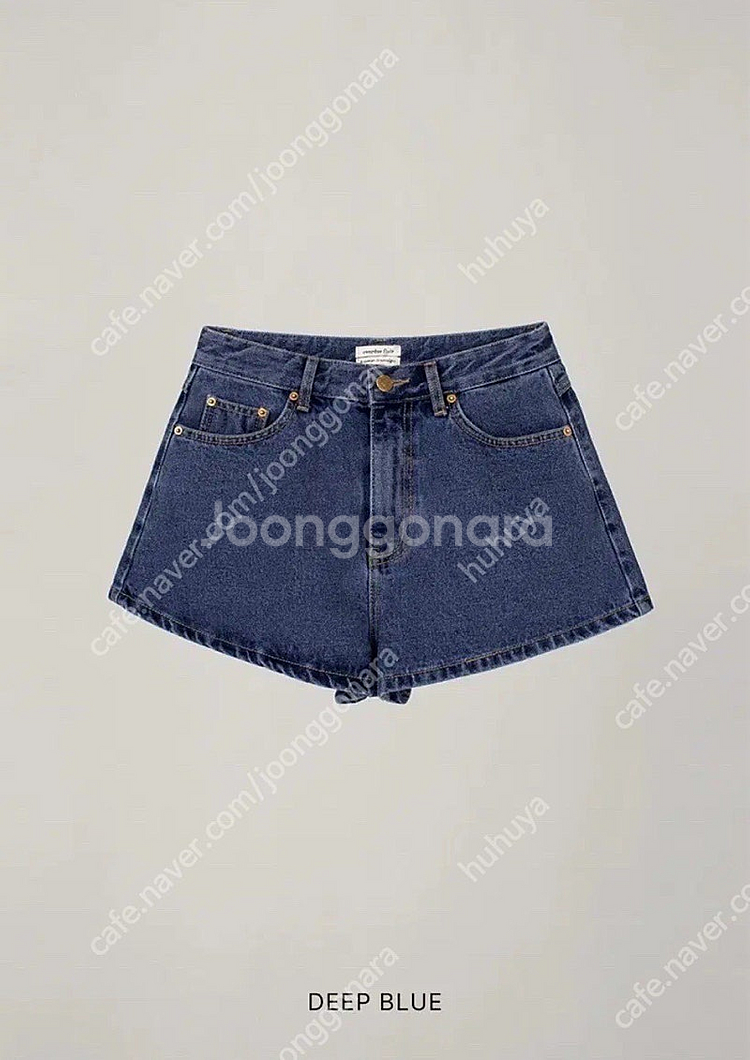 오버듀플레어 Vintage Denim Shorts S--0