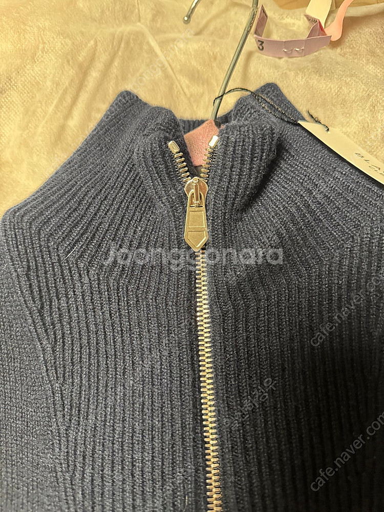 에르메스 샹달 캐시미어 집업 (M)--1