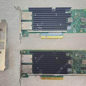 인텔 X540-T2 랜카드 두개