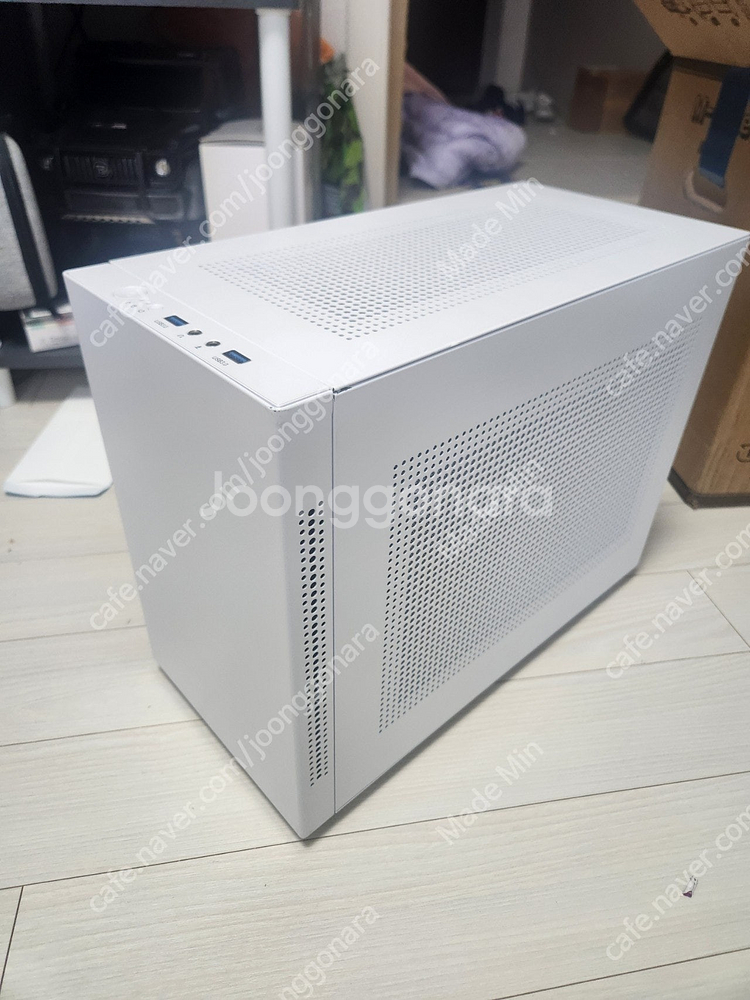 PC케이스 np200 화이트+마이크로닉스800w 브론즈...--2