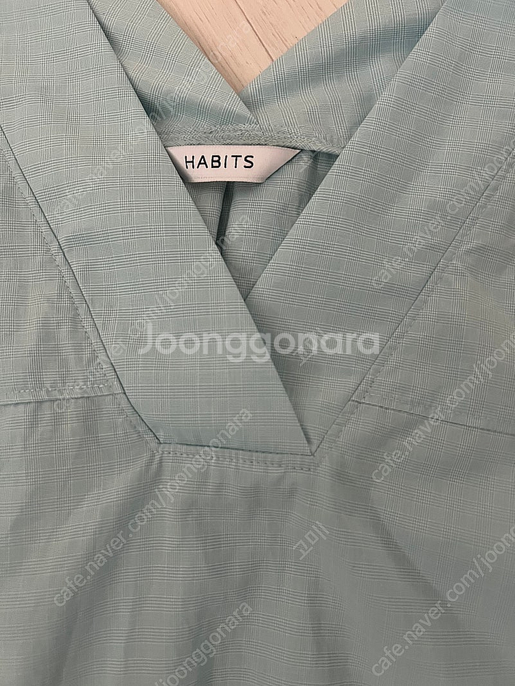 해비츠 블루셔츠--1