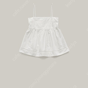 샵엠 베로니카 슬리브리스 화이트