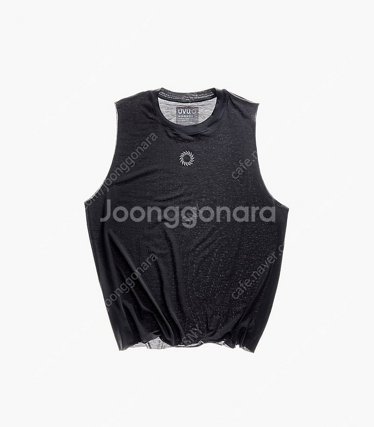 UVU 퍼포먼스 컷오프 민소매 나시 XL--1