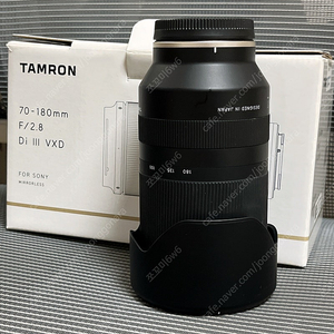 탐론 70-180mm 소니 마운트 렌즈 판매