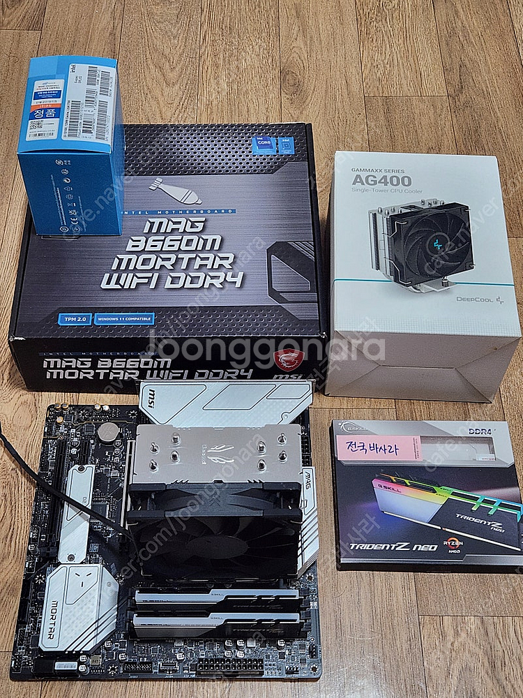I5-12600K /B660M박격포DDR4 WIFI /...--0