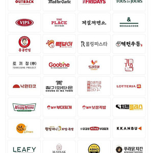 아웃백/빕스/TGIF/매드포갈릭 등 페이즈 외식 3만 금액권 10% 할인해서 팔아요!!