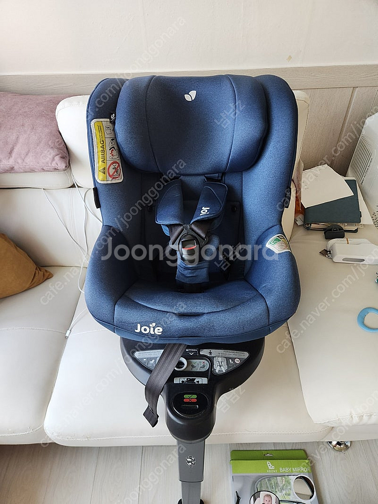 조이 아이스핀 i-size 360회전형 카시트--6