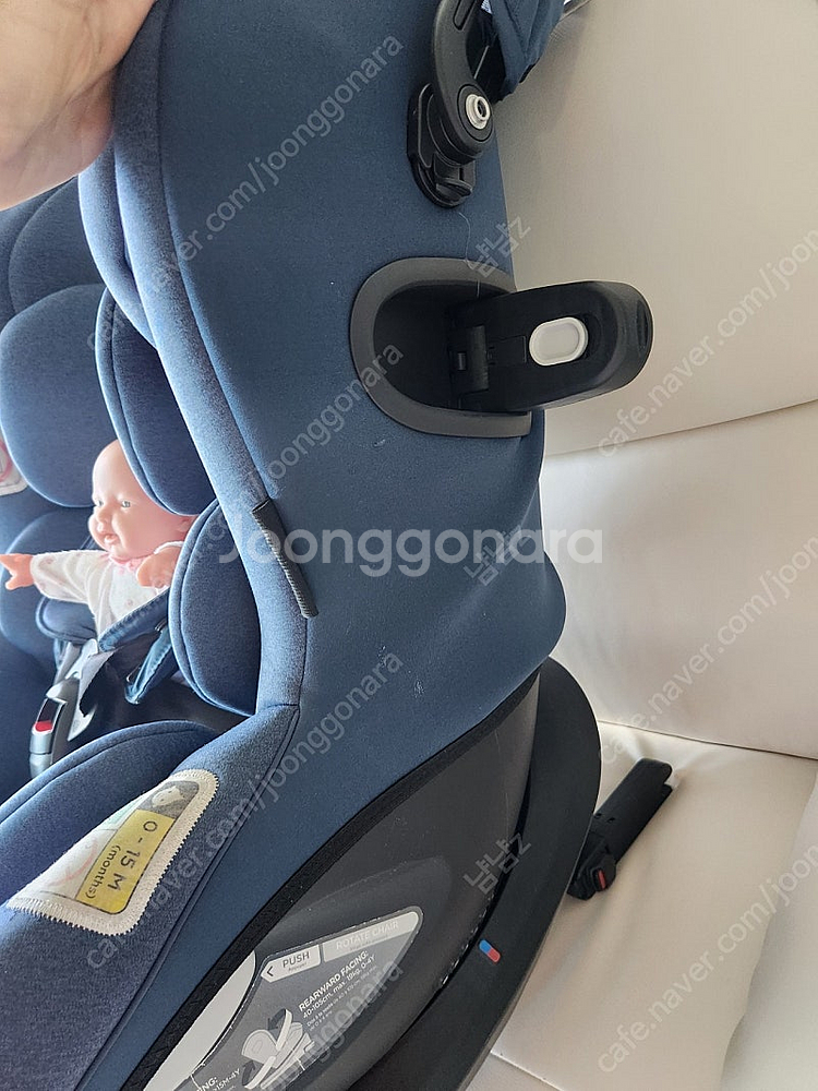 조이 아이스핀 i-size 360회전형 카시트--8