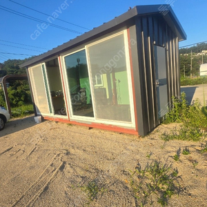 농막하우스 3x6 높이가 높은 삼각대형식