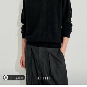 [새상품] 시스템옴므 캐시미어 블렌드 라운드넥 니트