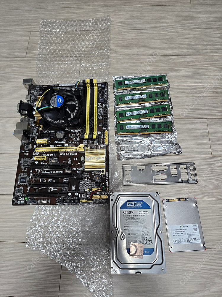 I7 4770 cpu + h87-plus 메인보드 + ...--0