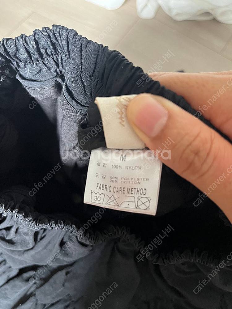 워니리본 블랙 화이트 M--2