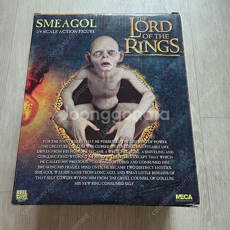 네카 반지의제왕 스미골+두개의탑 DVD 골롬 피규어 셋트(개봉양품) 2세트일괄--2