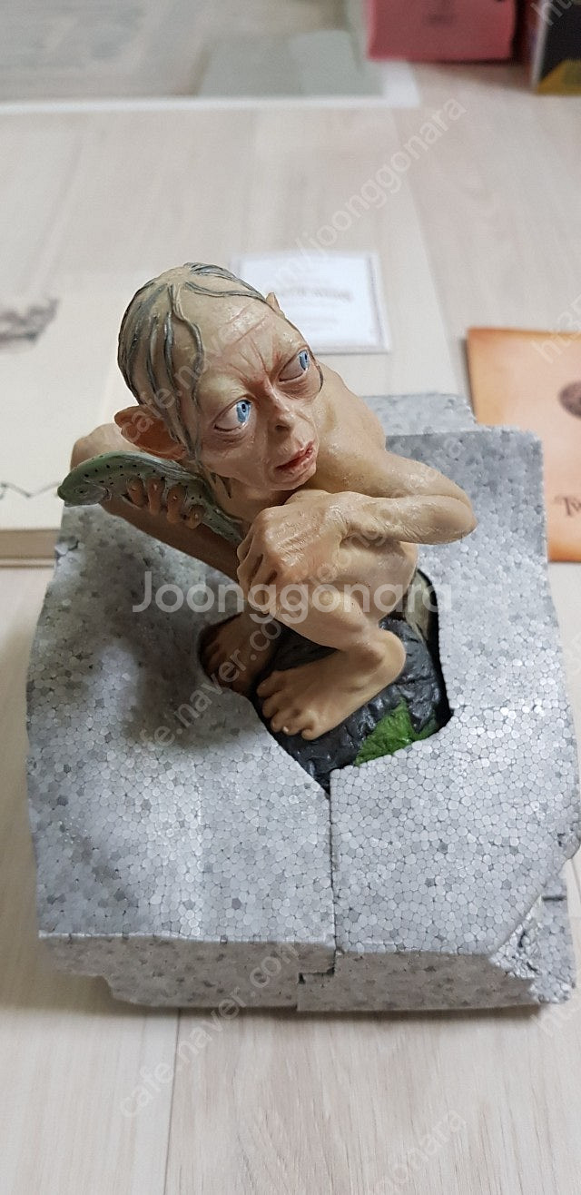 네카 반지의제왕 스미골+두개의탑 DVD 골롬 피규어 셋트(개봉양품) 2세트일괄--8