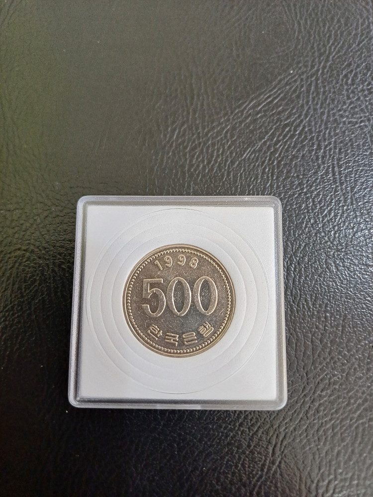 삽니다) 옛날돈.옛날지페.희귀동전.특년도.한국은행 민트 1998년 500원.. 1966년. 1원 5원 10원.. 이미지
