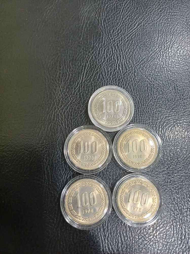 삽니다) 옛날돈.옛날지페.희귀동전.특년도.한국은행 민트 1998년 500원.. 1966년. 1원 5원 10원.. 이미지