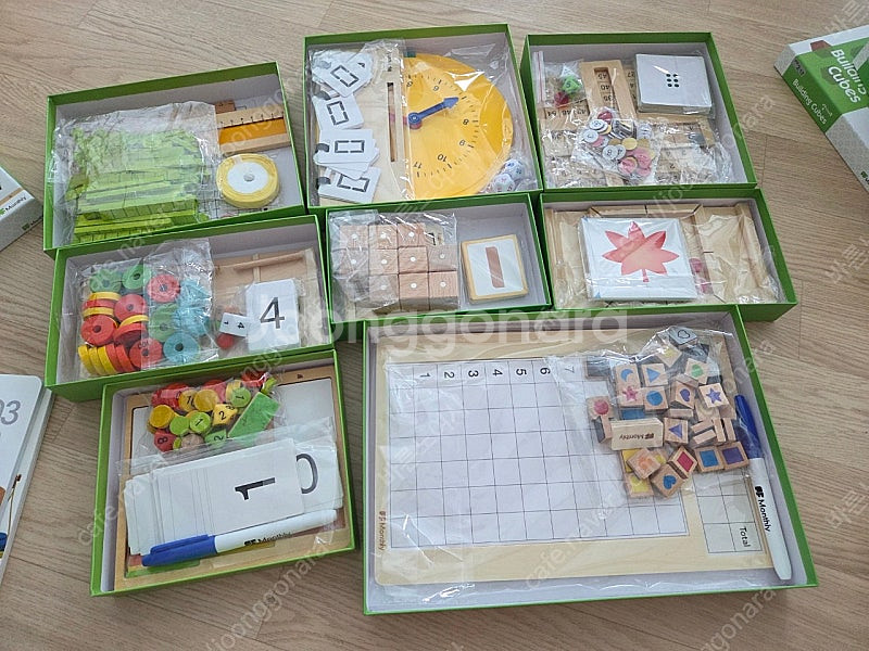 플레이팩토 먼슬리 스텝2. 교구교재 8종 세트(택포)--4