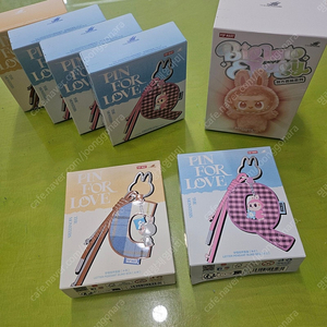 팝마트 라부부 이니셜키링