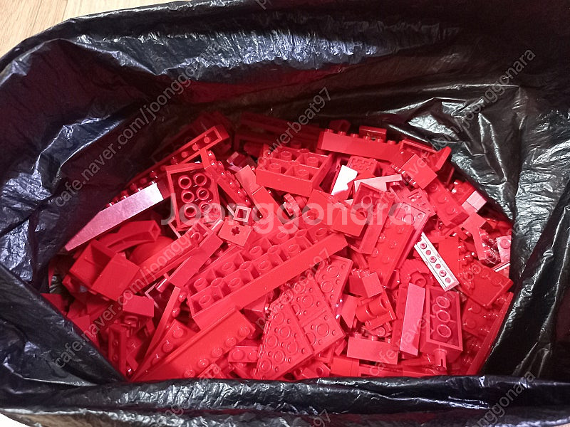 클래식 10701 회색놀이판,레고 벌크 파랑730g,빨...--4