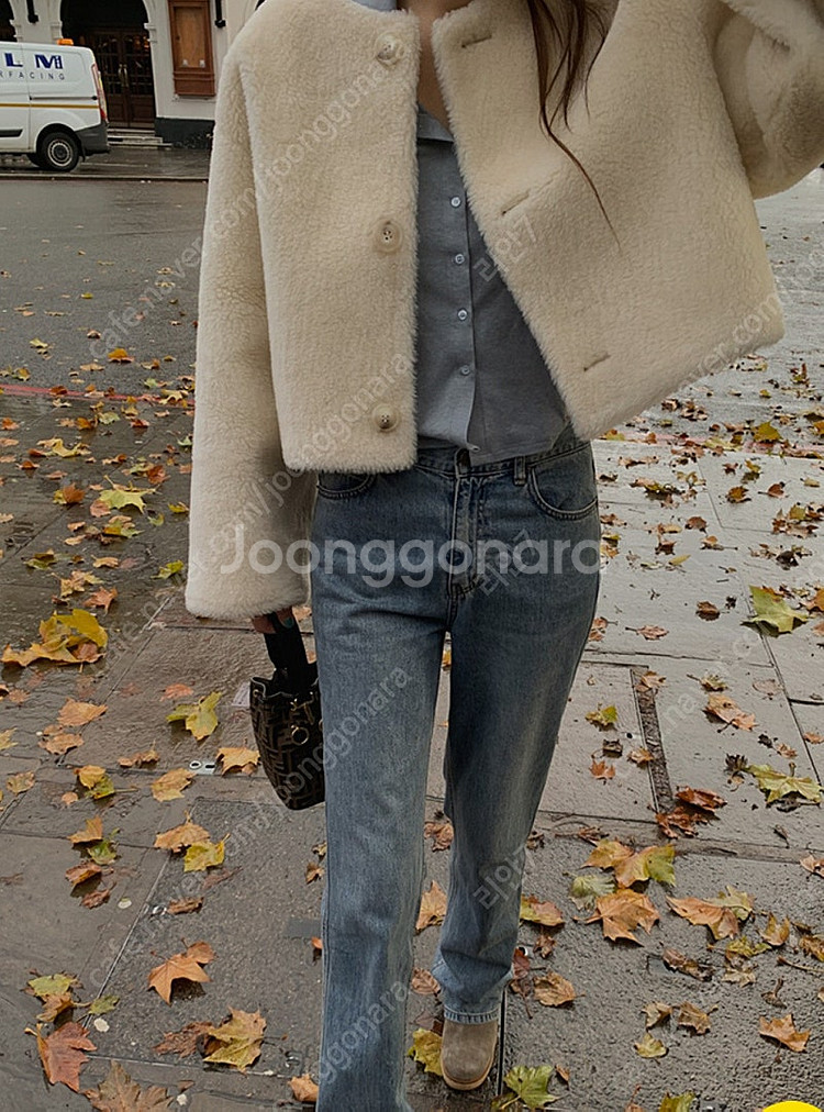 프로스트제이 비비 리버서블 무스탕--4