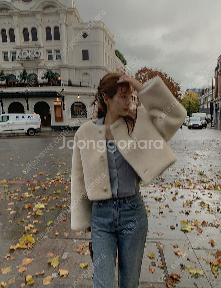 프로스트제이 비비 리버서블 무스탕--5