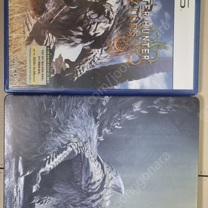 PS5 몬스터헌터 와일즈 초회판 스틸북 코드미사용 택포 3.4에 판매합니다.
