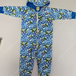 던스 파란꽃 후드집업 8692