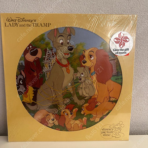 레이디앤트램프엘피/레이디앤트램프lp/디즈니엘피/디즈니lp/디즈니레코드/픽쳐디스크/픽처디스크/레이디앤트램프레코드