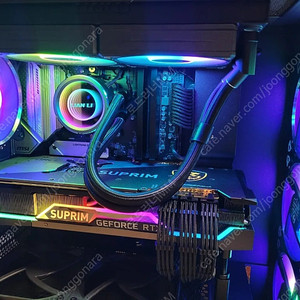 MSI RTX 3080 슈프림X D6X 10GB LHR 그래픽카드 판매합니다. 택포 41만