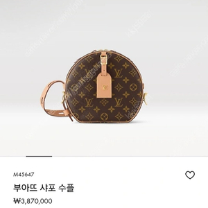 루이비통 부아뜨 샤포 수플 가방 (사용감×) 숄더백 크로스백 민트급
