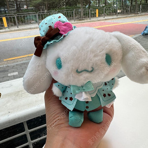 산리오정품 민트초코시리즈 시나 키링