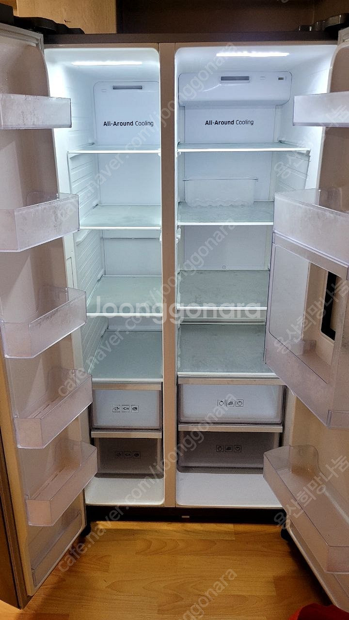 삼성 양문형 냉장고 + 삼성 그랑데 세탁기 판매합니다.--3