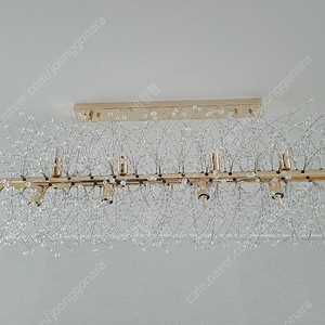 인테리어 조명 엘사 크리스탈 눈꽃 12등 3색 변환