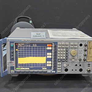 R&S FSQ8 (20HZ~8GHZ) Signal Analyzer 중고 판매 (교정일 : 25년 8월29일)