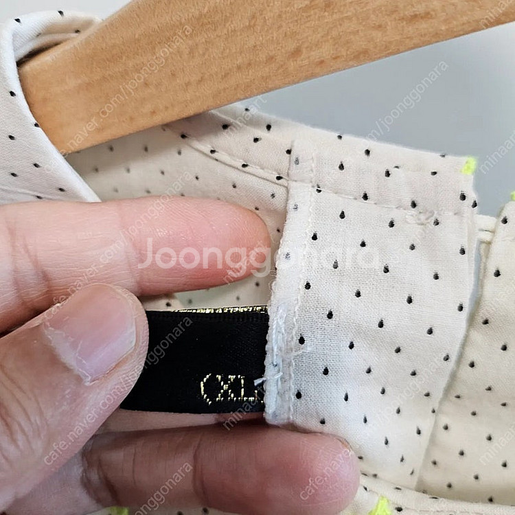 (새상품) (XL사이즈) 에끌레어 eclair 도트 난...--6