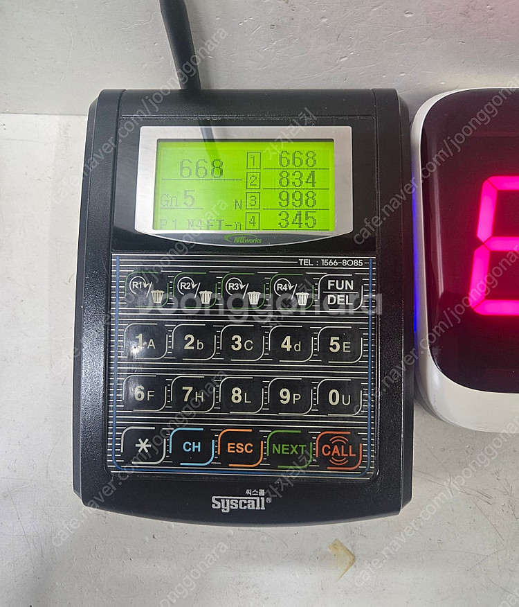 씨스콜 소형순번대기 sr-a330 1대 st-5010 ...--0