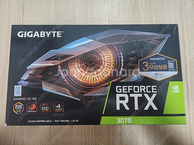 기가바이트 RTX 3070 게이밍 OC 8G--0