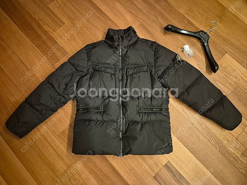 [L]스톤아일랜드 22FW 크링클랩스 패딩 블랙 백화점...--0