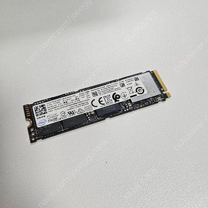 인텔 NVMe M.2 SSD 512GB