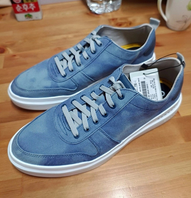 콜한(Cole Haan)남성 스니커즈 데님색상(운동화기준 275)새제품!--4