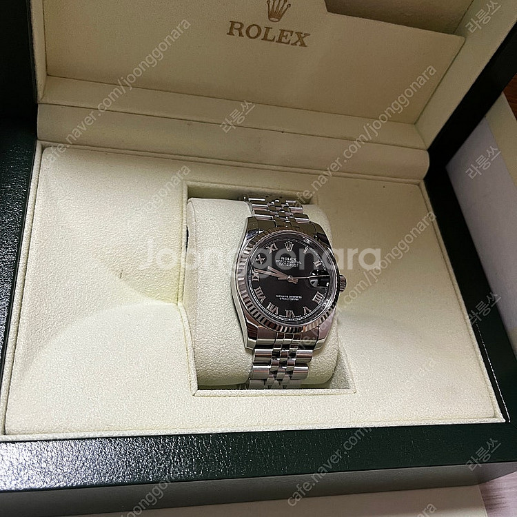롤렉스 데이저스트36mm 검판 로만 116234--2