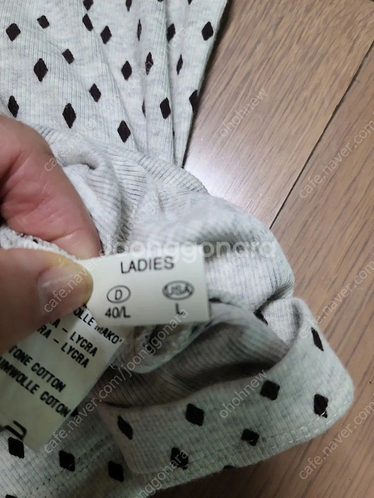 파비아나필리피 이태리 티셔츠 (L)--3