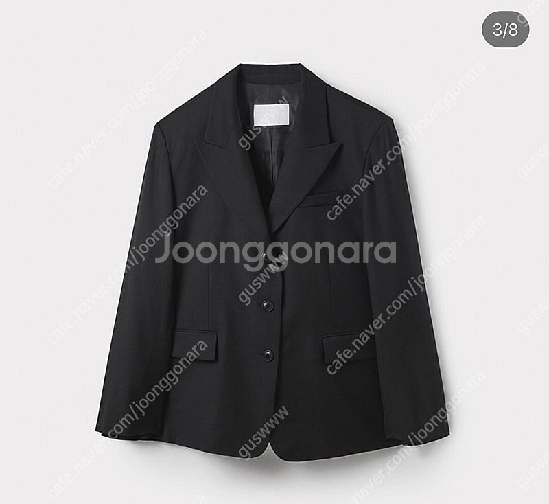 SEO 서팔 블랙 자켓 새상품--2