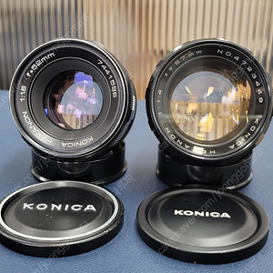 코니카 헥사논 52mm f1.8, 57mm F1.4